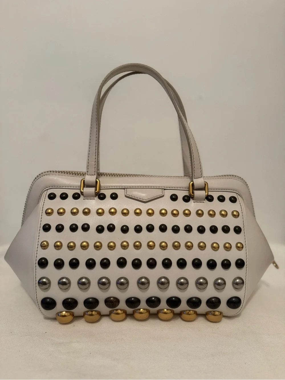 Marc by Marc Jacobs Thunderdome Studded Doctor Bag